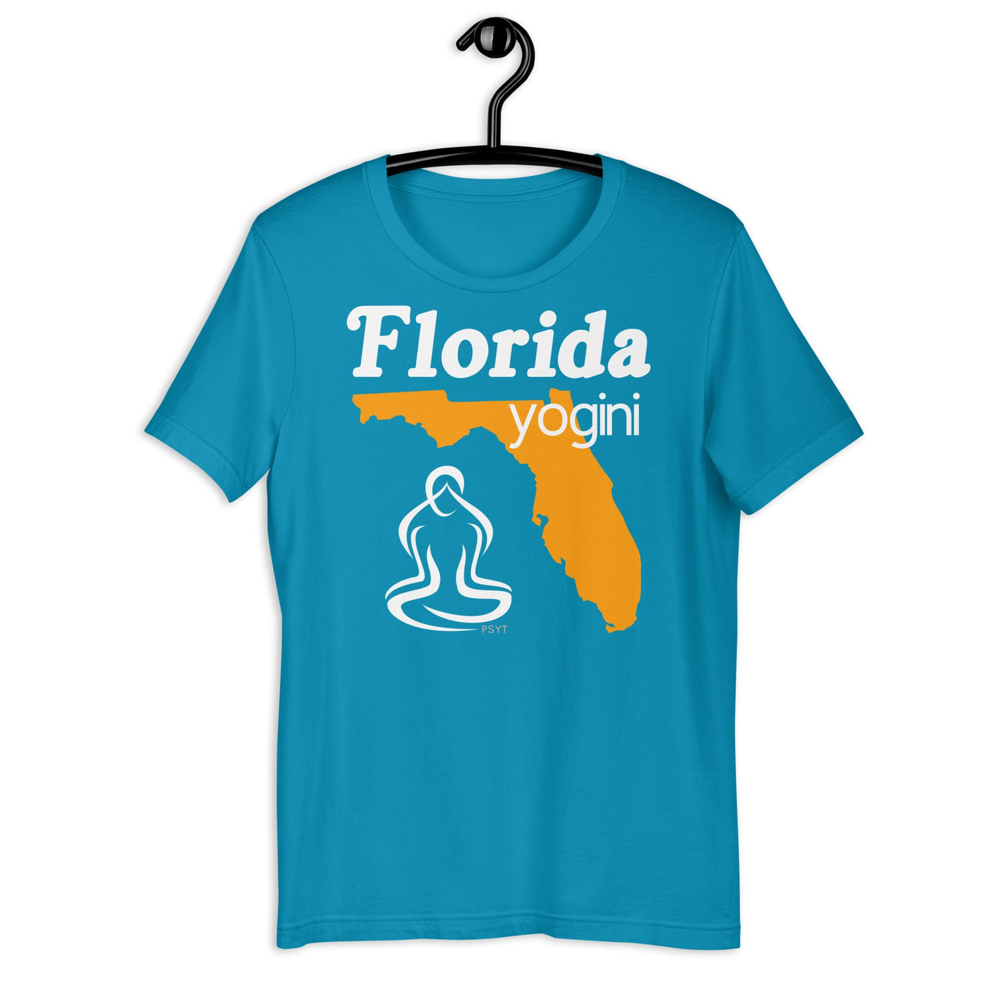 Florida Map Yogini Dark Shirt