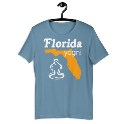 Florida Map Yogini Dark Shirt