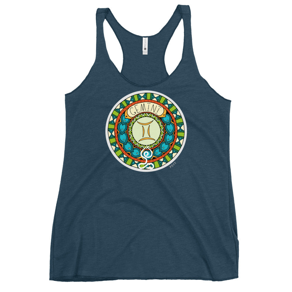 Gemini Yogastrology Racerback Tank Top