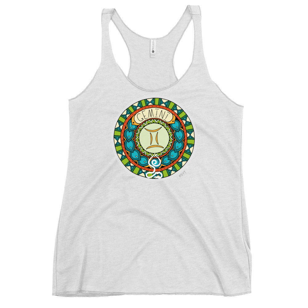 Gemini Yogastrology Racerback Tank Top