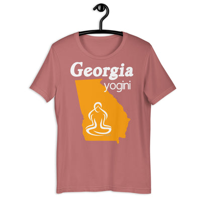 Georgia Map Yogini Dark Shirt