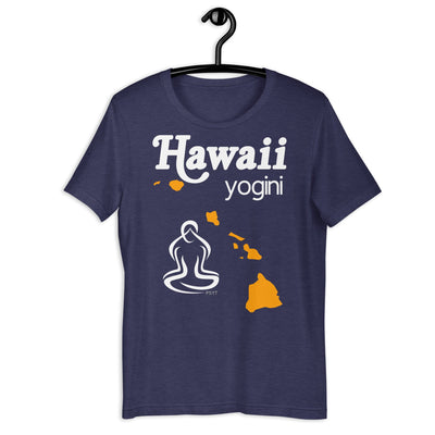 Hawaii Map Yogini Dark Shirt