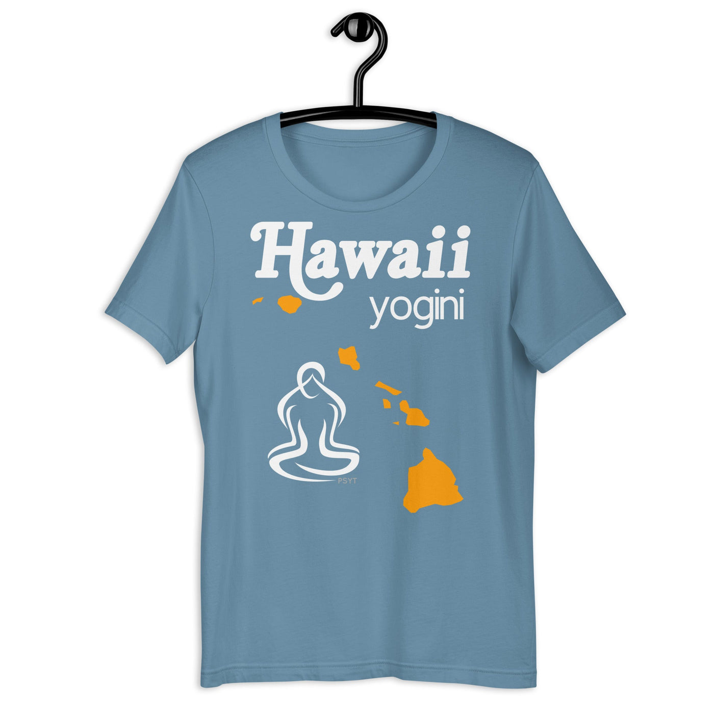 Hawaii Map Yogini Dark Shirt