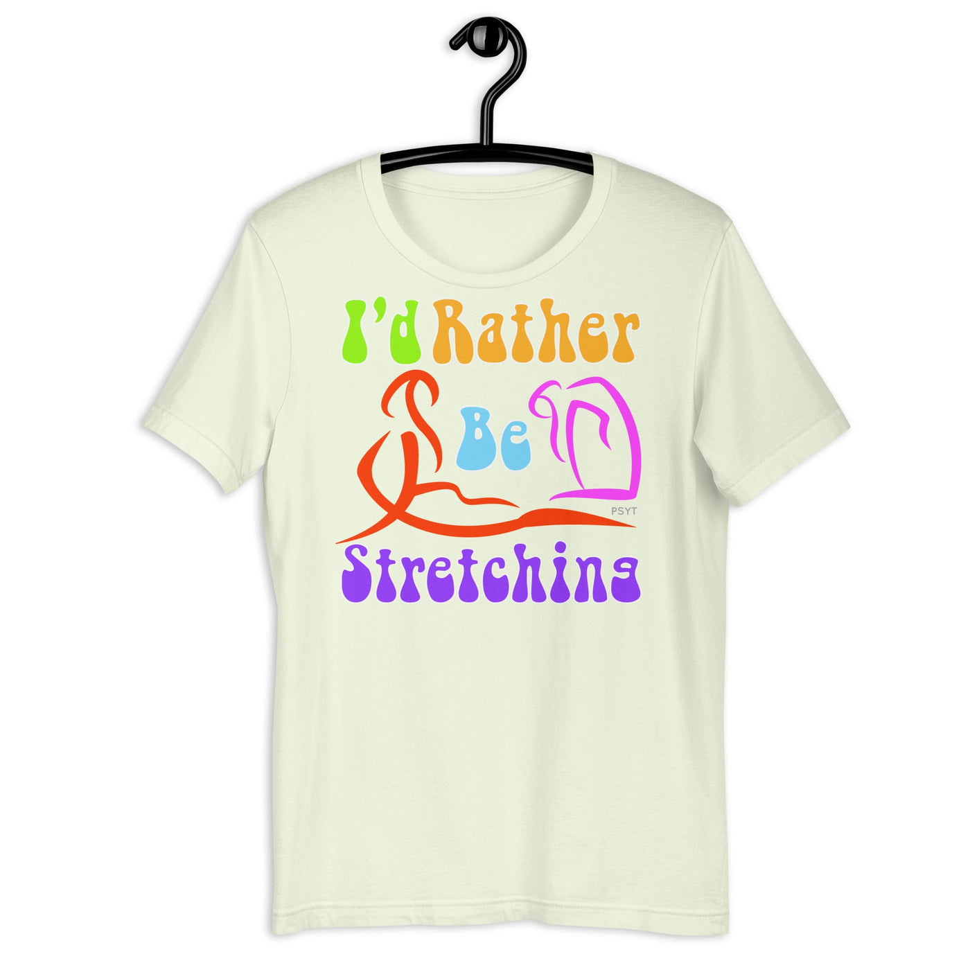 I'd Rather Be Stretching Retro Groovy Shirt