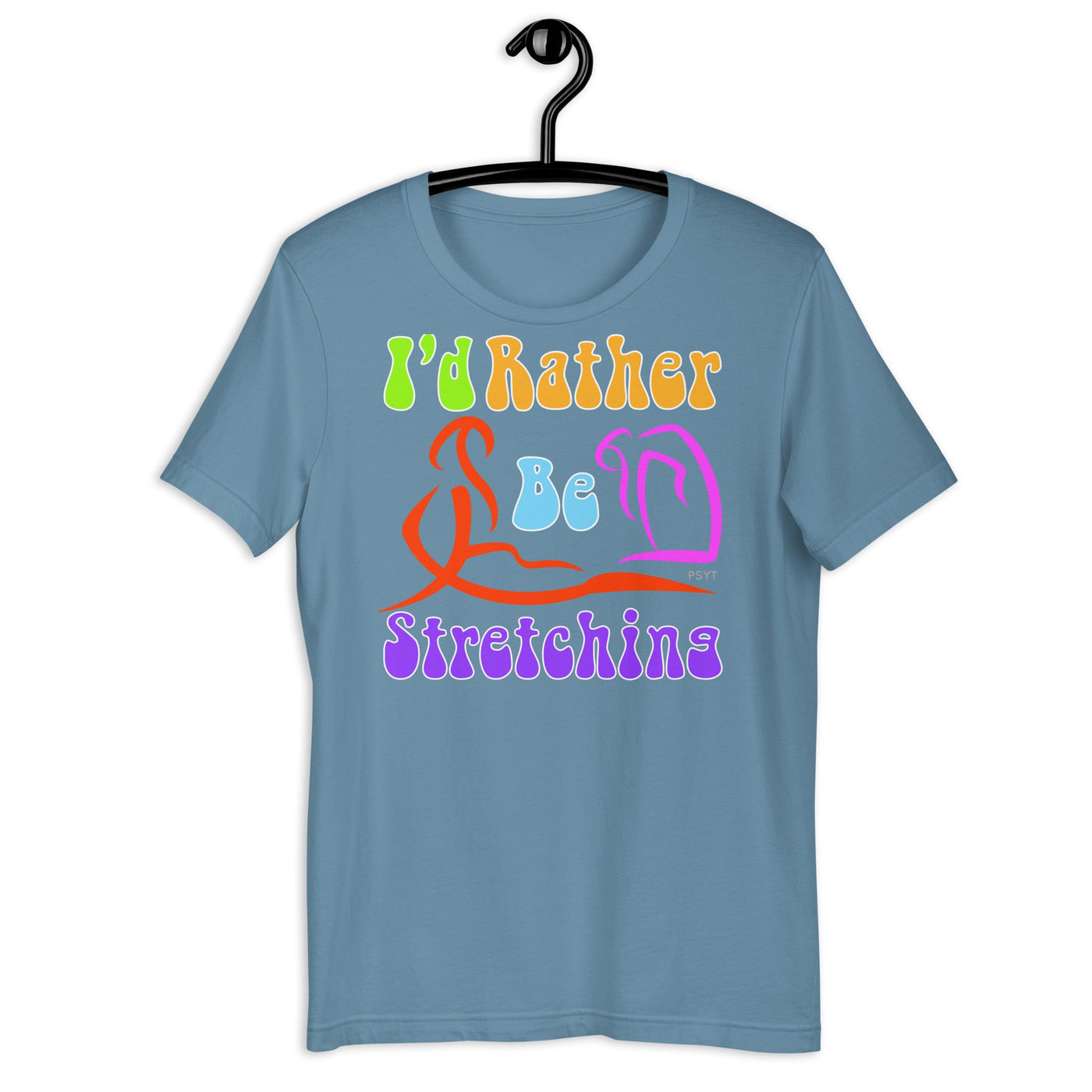 I'd Rather Be Stretching Retro Groovy Shirt