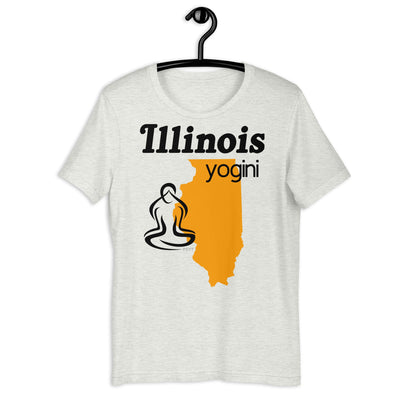 Illinois Map Yogini Light Shirt