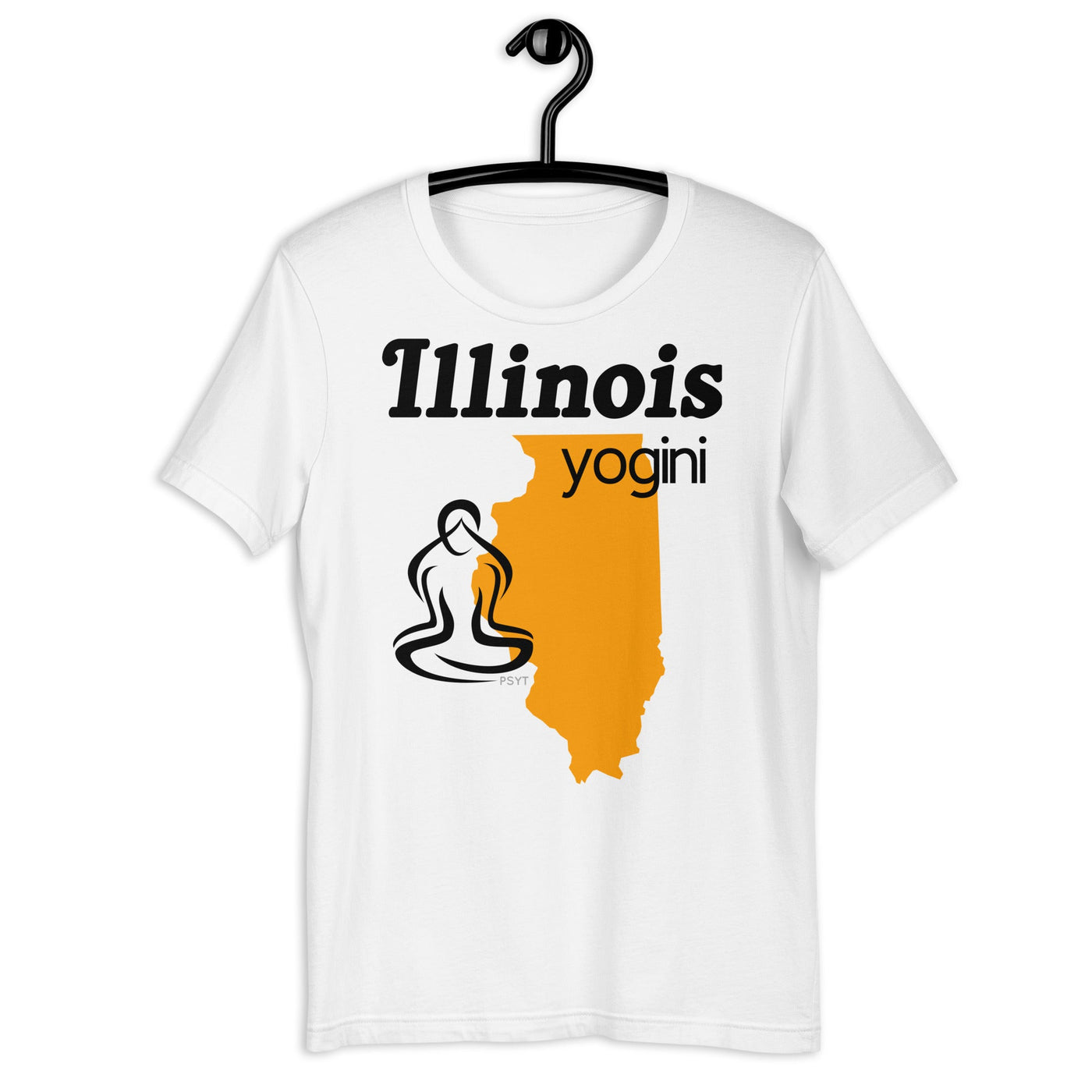 Illinois Map Yogini Light Shirt