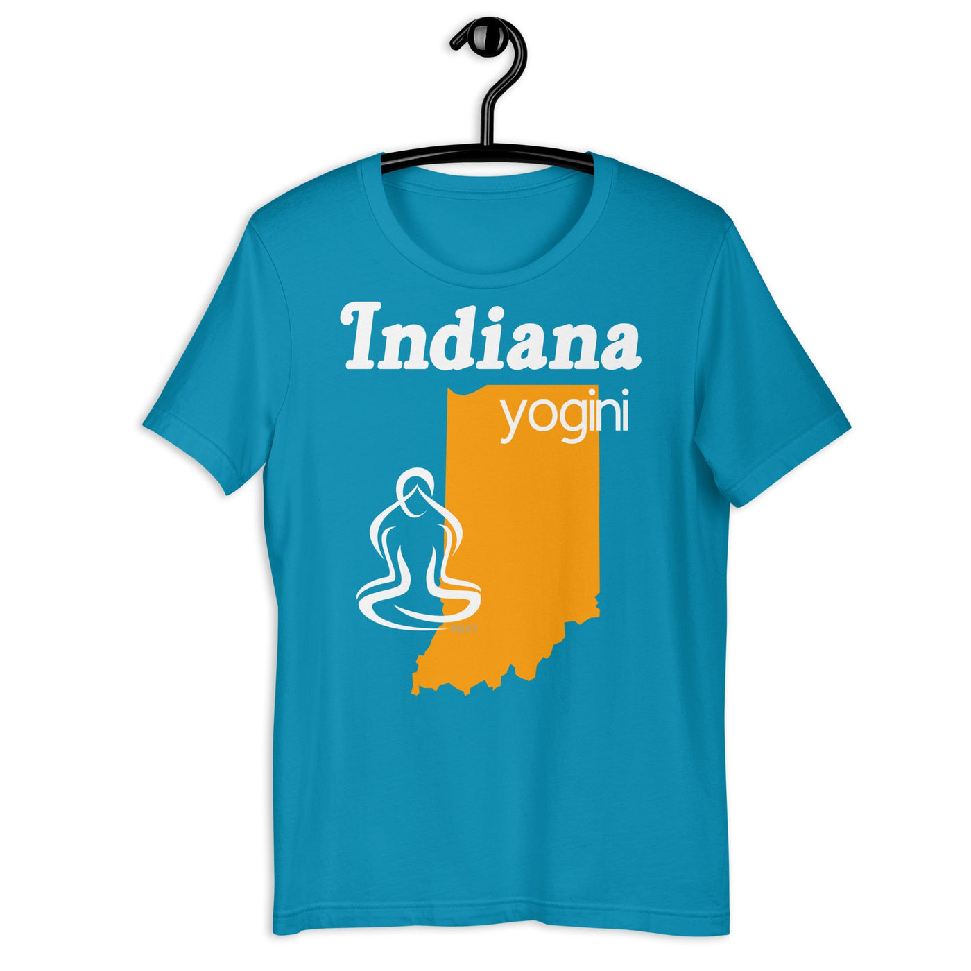 Indiana Map Yogini Dark Shirt