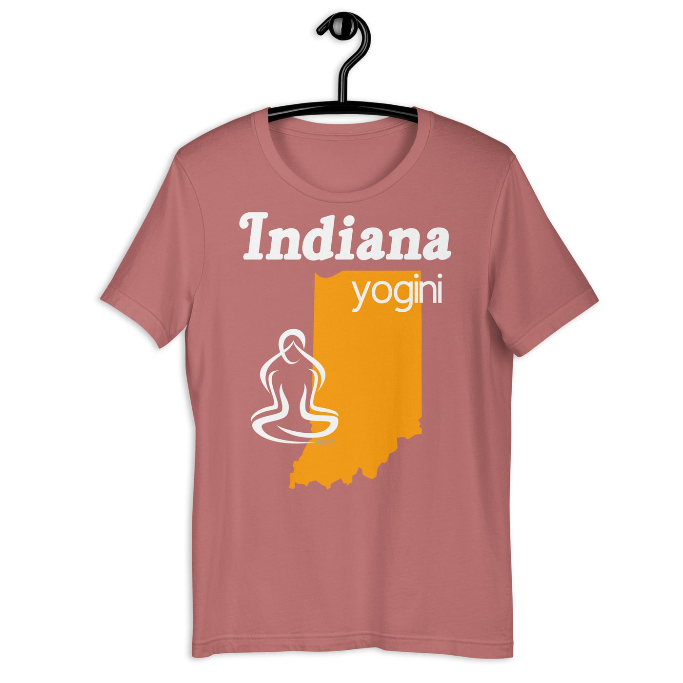 Indiana Map Yogini Dark Shirt