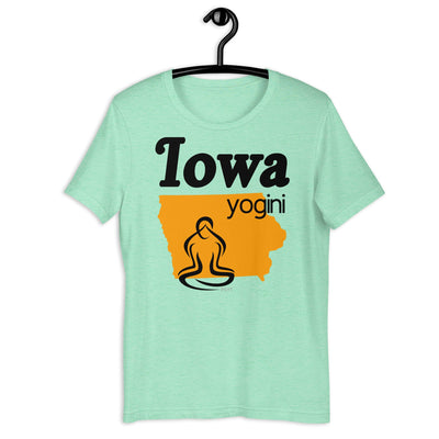 Iowa Map Yogini Light Shirt