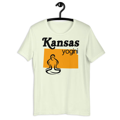 Kansas Map Yogini Light Shirt