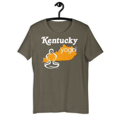 Kentucky Map Yogini Dark Shirt