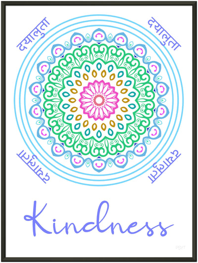 Kindness - Inspirational Series 1 Metal Frame