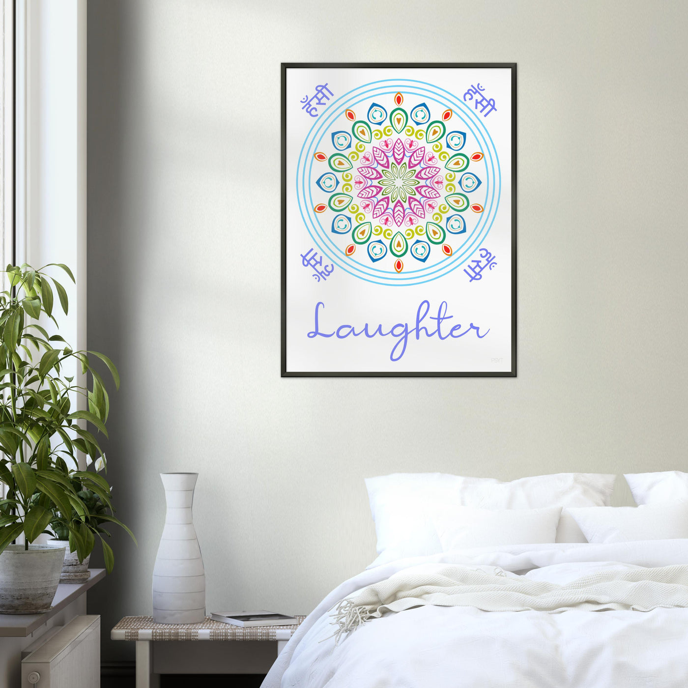 Laughter - Inspirational Series 1 Metal Frame