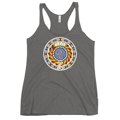 Leo Yogastrology Racerback Tank Top