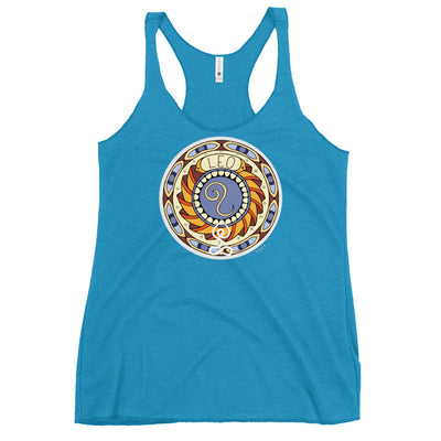 Leo Yogastrology Racerback Tank Top