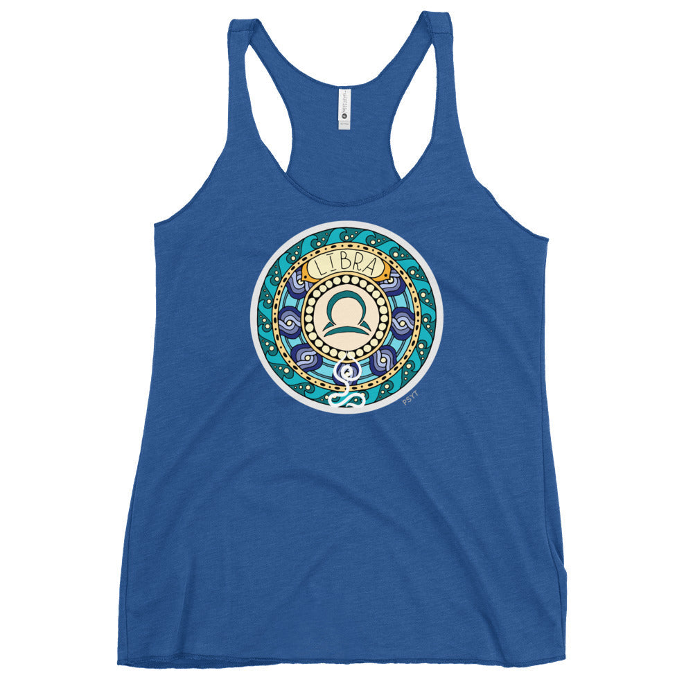 Libra Yogastrology Racerback Tank Top