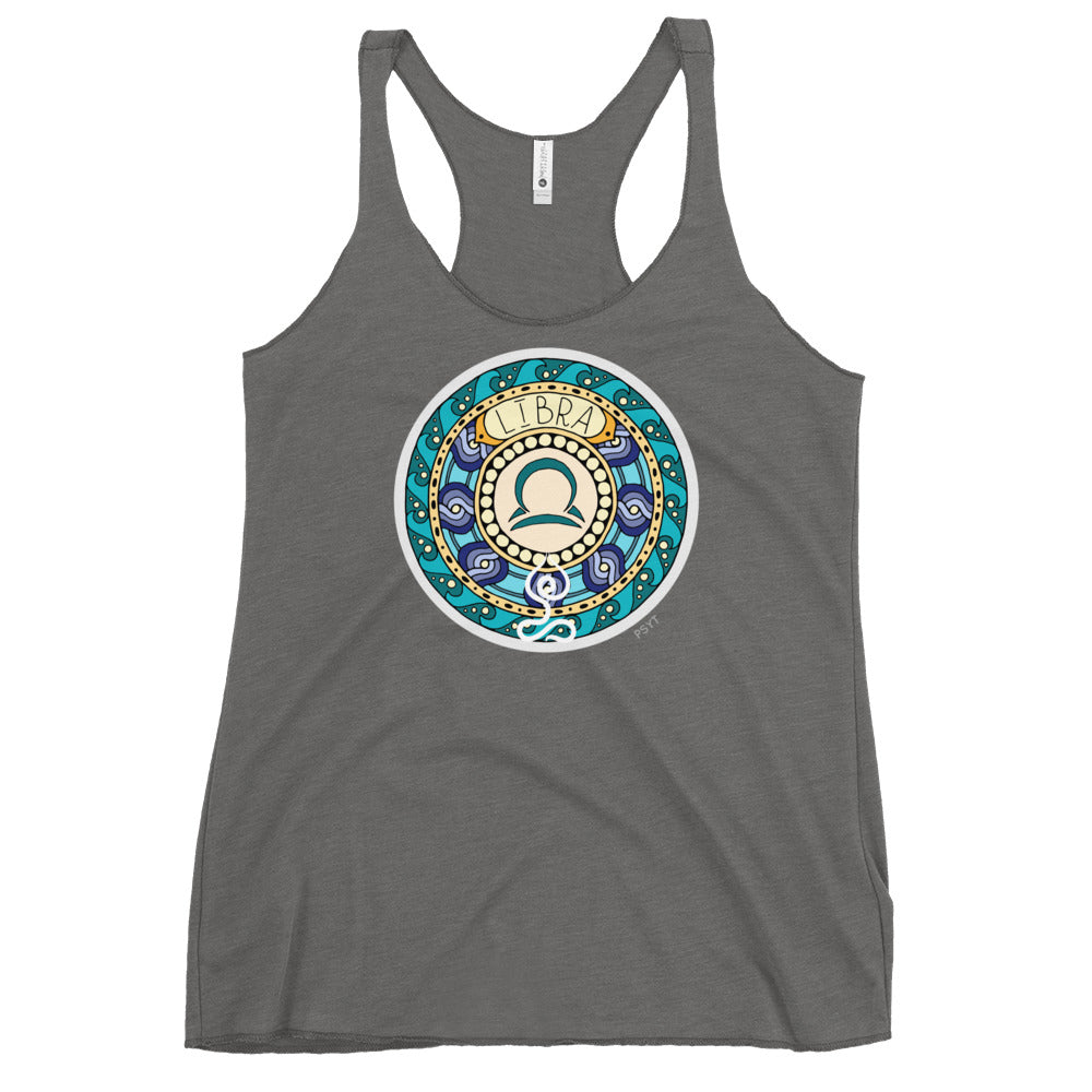 Libra Yogastrology Racerback Tank Top