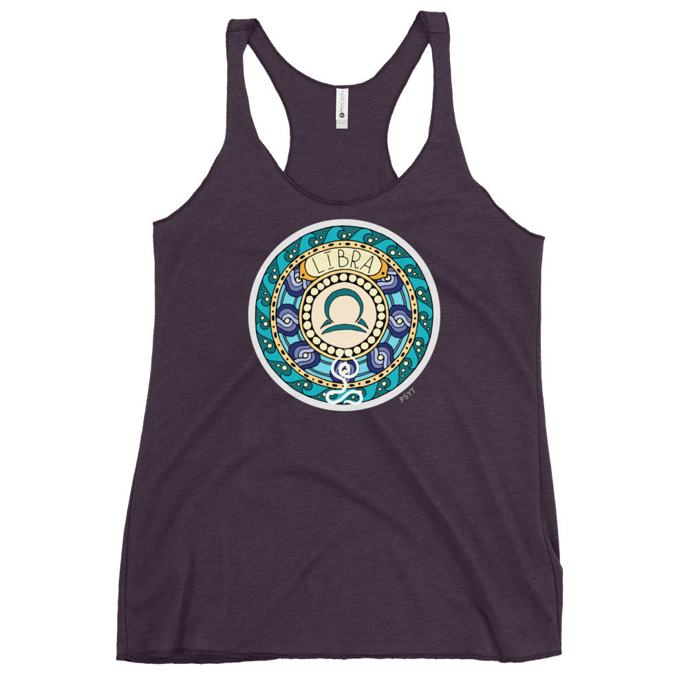 Libra Yogastrology Racerback Tank Top