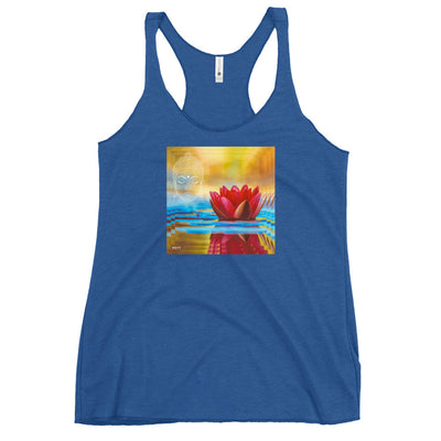 Lotus Flower Buddha Tank Top