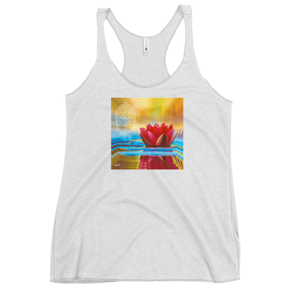 Lotus Flower Buddha Tank Top