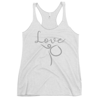 Love Inspiration Dance Pose Racerback Tank Top