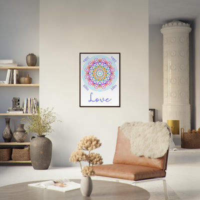 Love - Inspirational Series 1 Wood Frame