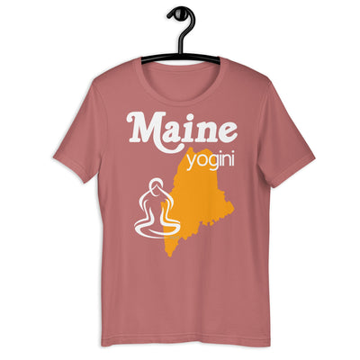 Maine Map Yogini Dark Shirt