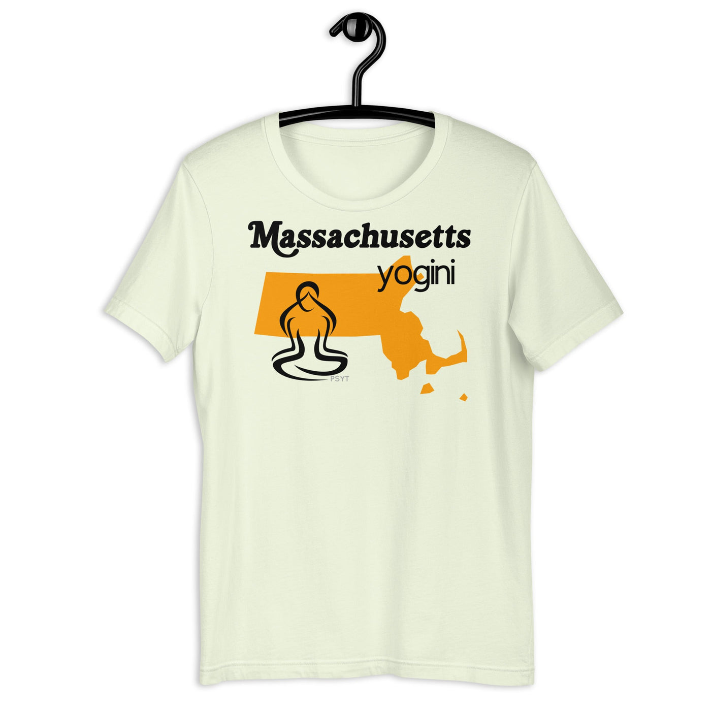 Massachusetts Map Yogini Light Shirt