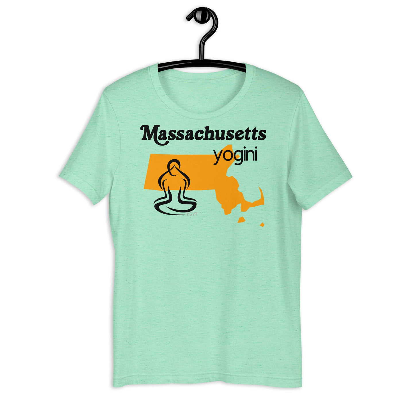 Massachusetts Map Yogini Light Shirt