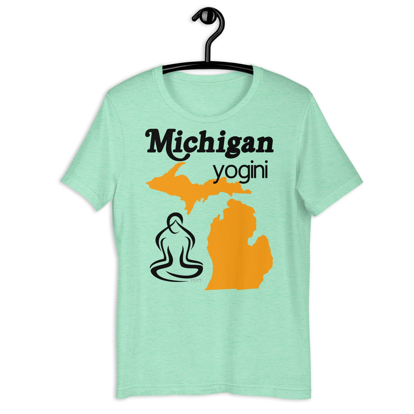 Michigan Map Yogini Light Shirt