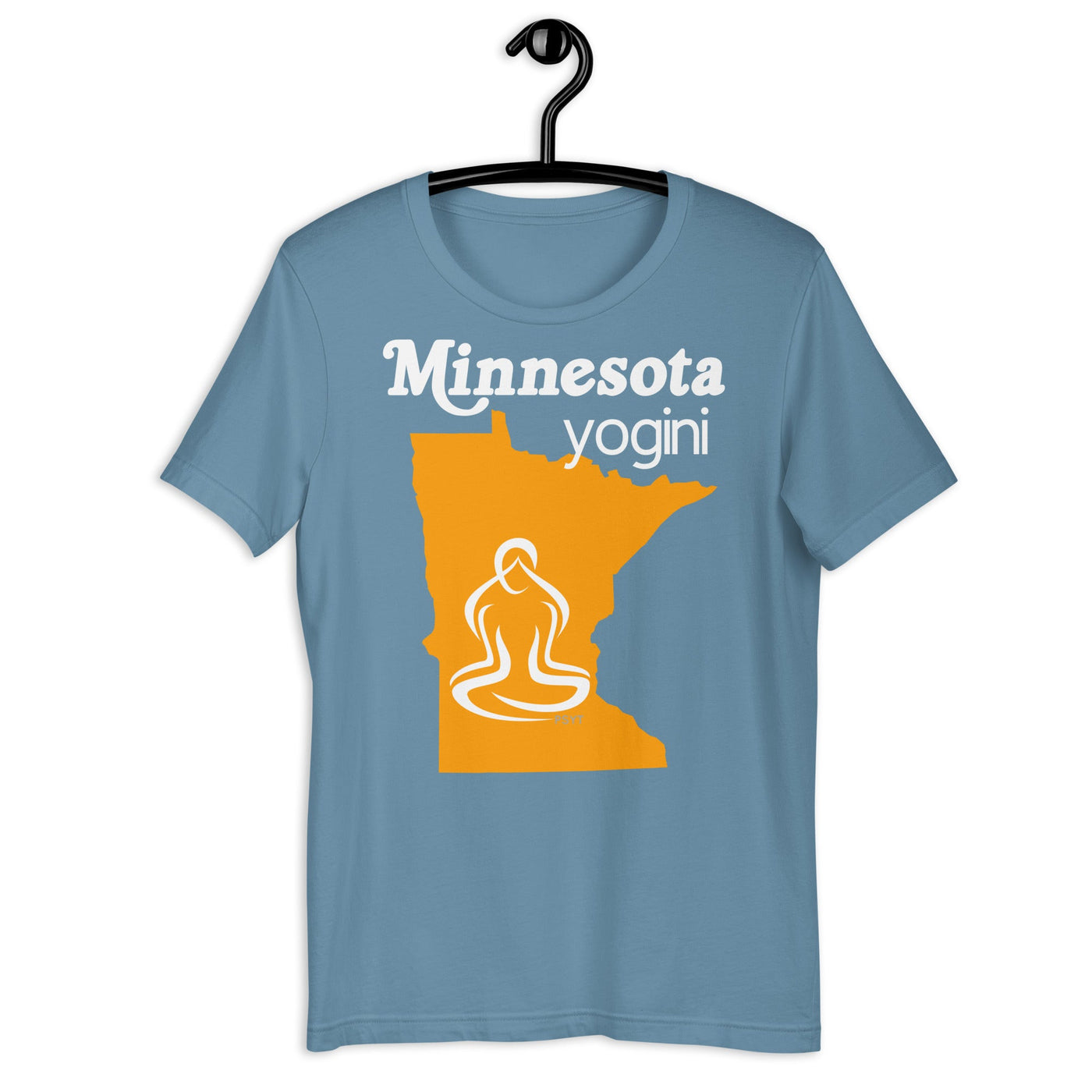 Minnesota Map Yogini Dark Shirt