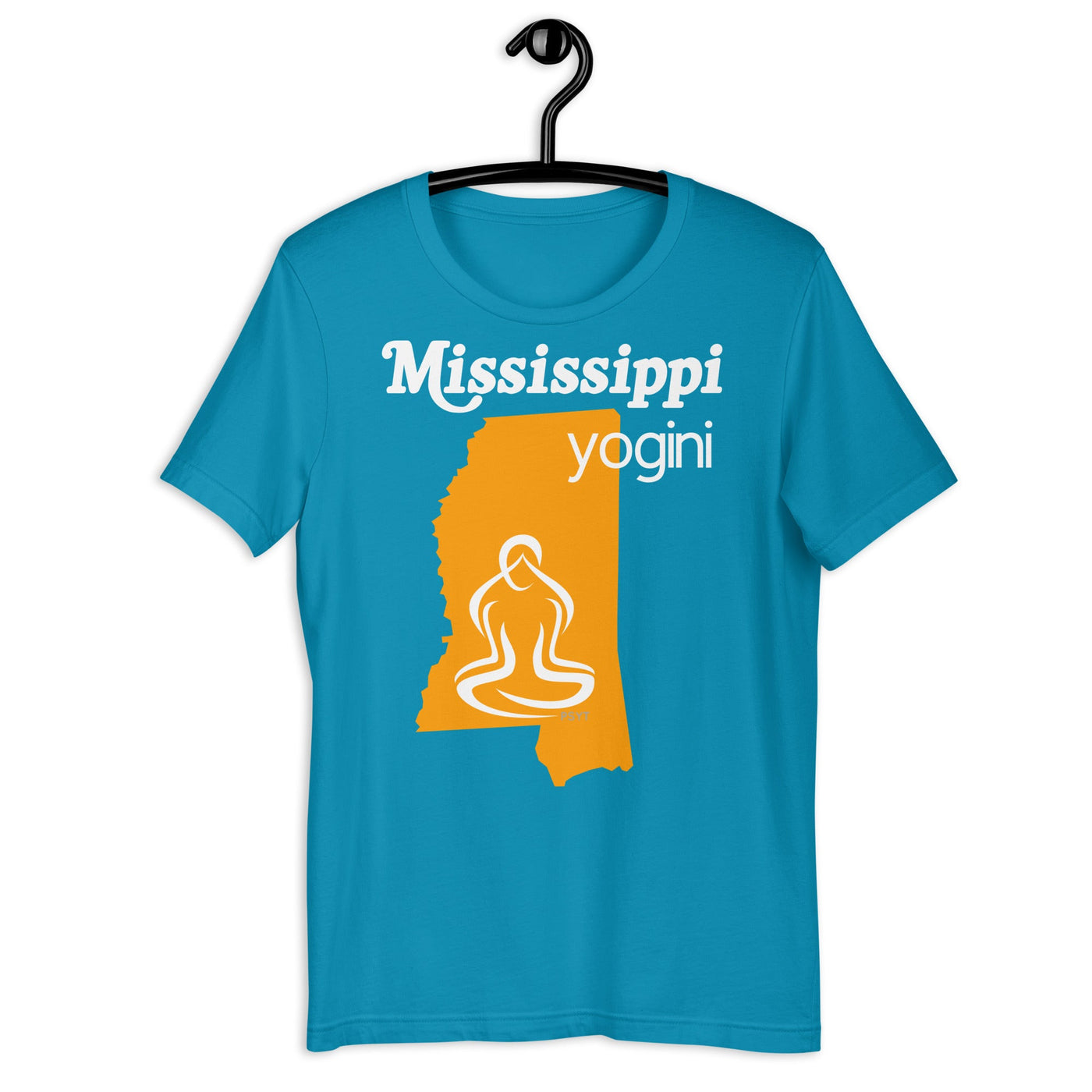 Mississippi Map Yogini Dark Shirt