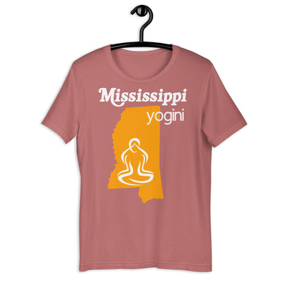 Mississippi Map Yogini Dark Shirt