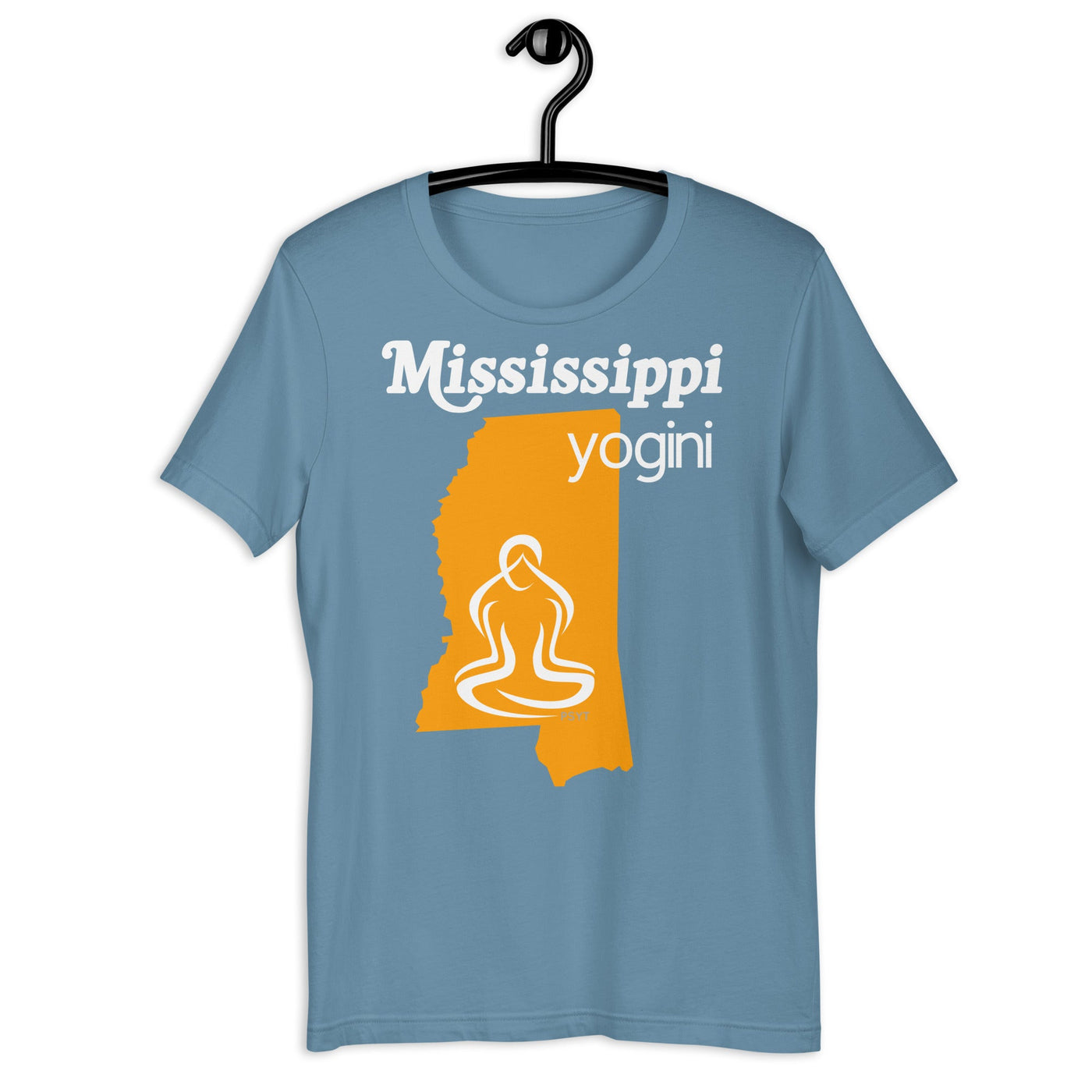 Mississippi Map Yogini Dark Shirt