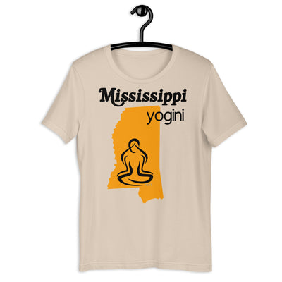 Mississippi Map Yogini Light Shirt