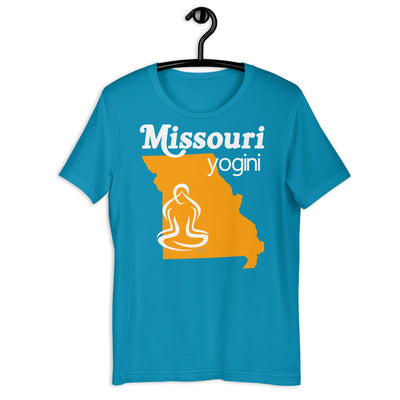 Missouri Map Yogini Dark Shirt