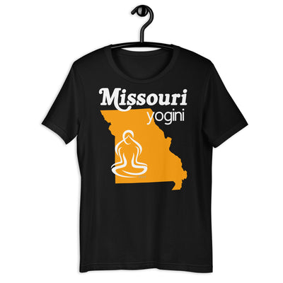 Missouri Map Yogini Dark Shirt