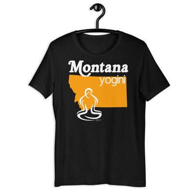 Montana Map Yogini Dark Shirt