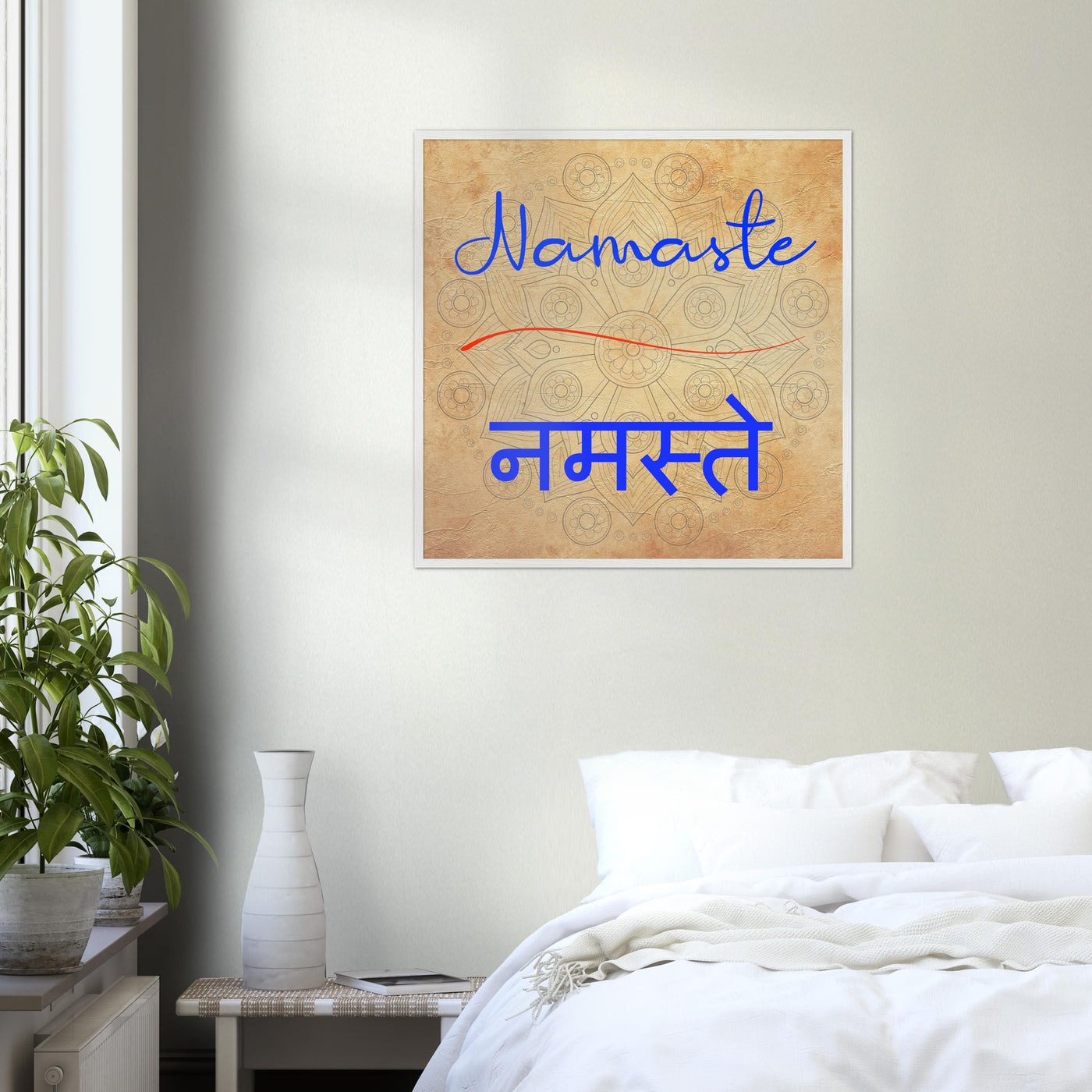 Namaste Hindi - Inspirational Series 2 Wood Frame