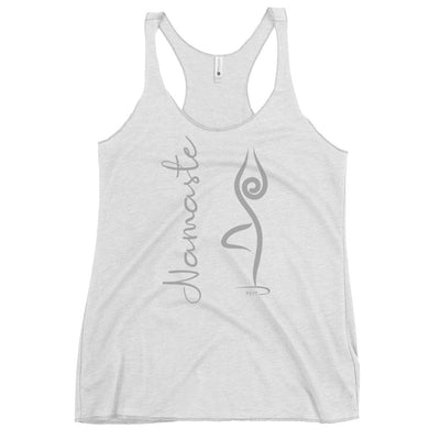 Namaste Inspiration Tree Pose Racerback Tank Top