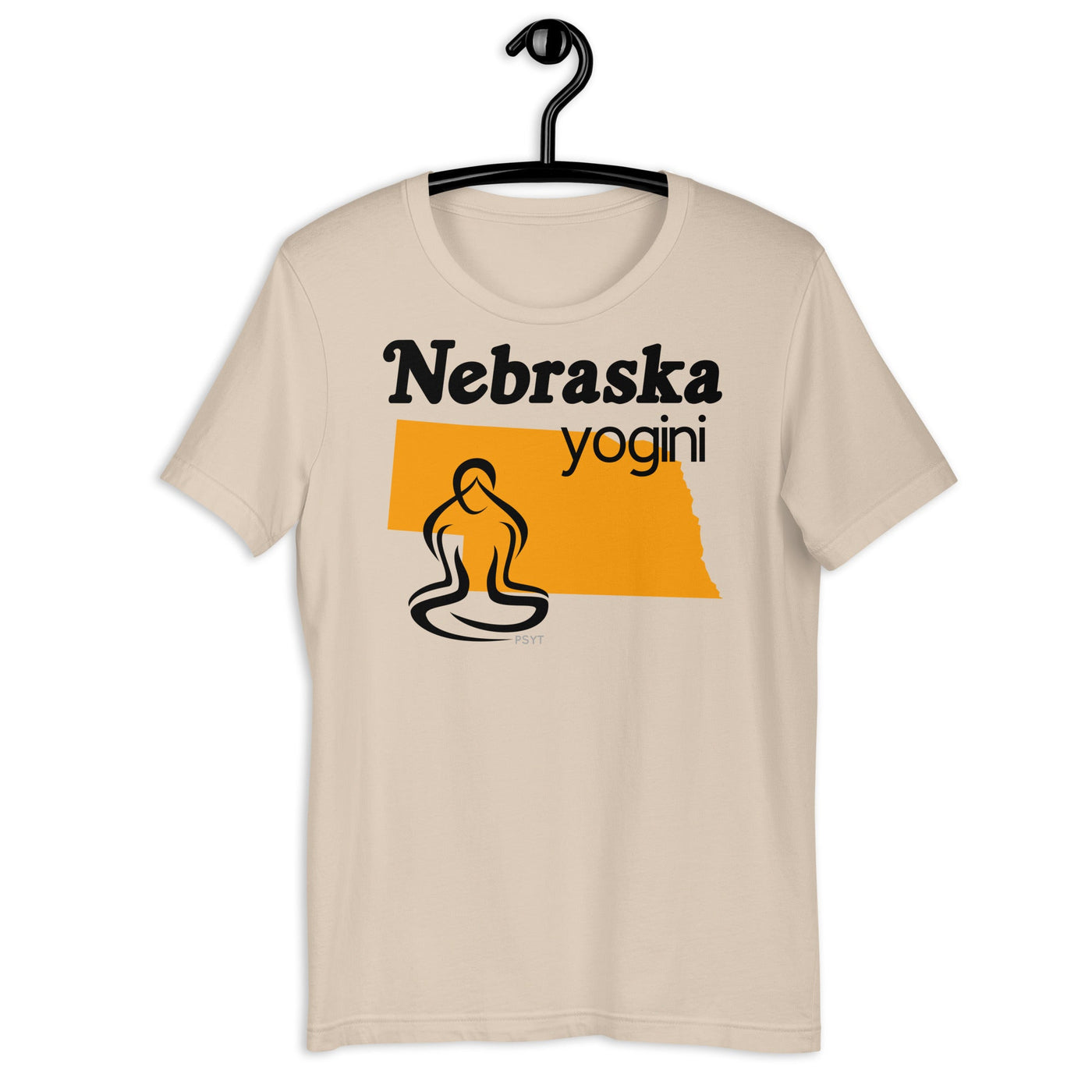 Nebraska Map Yogini Light Shirt