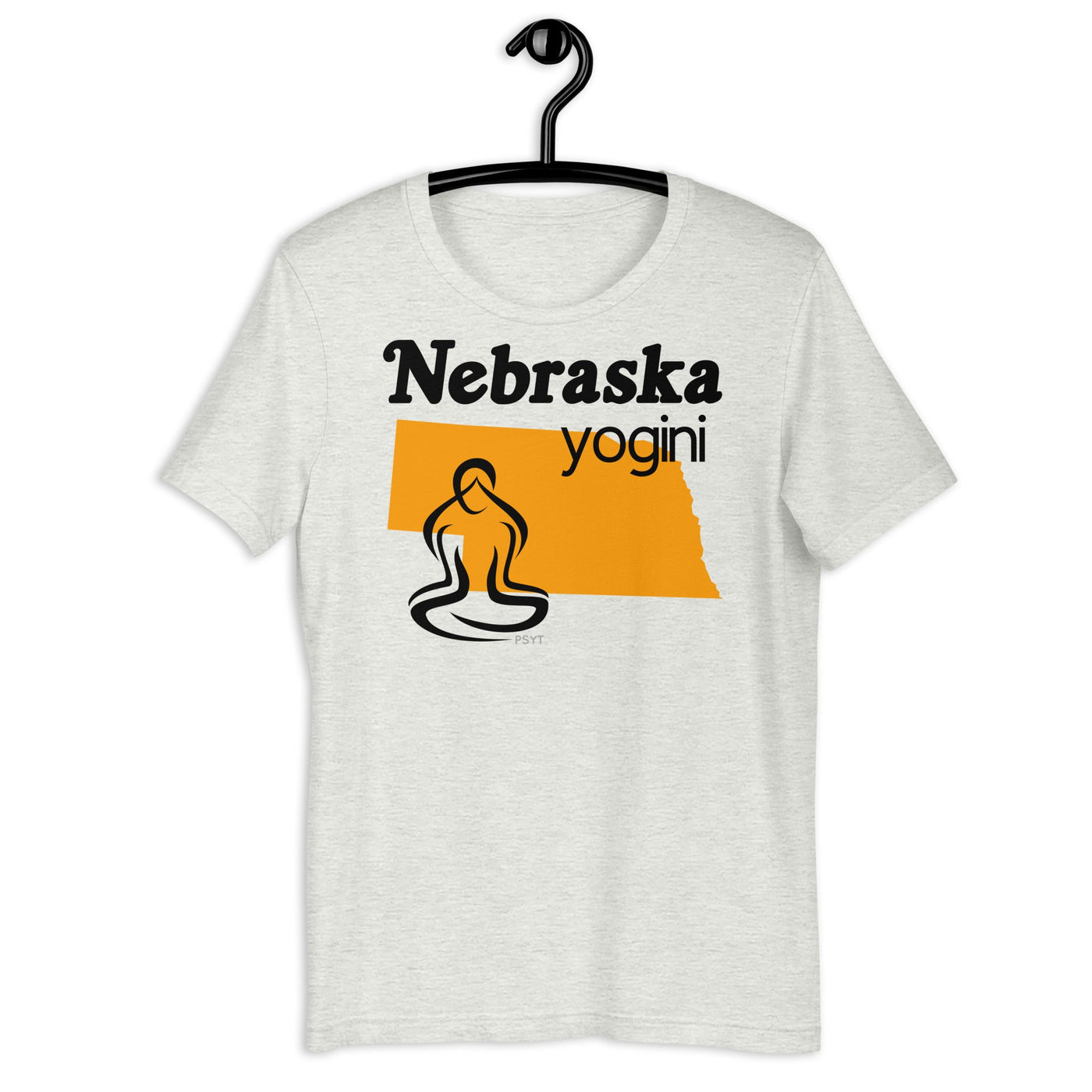 Nebraska Map Yogini Light Shirt