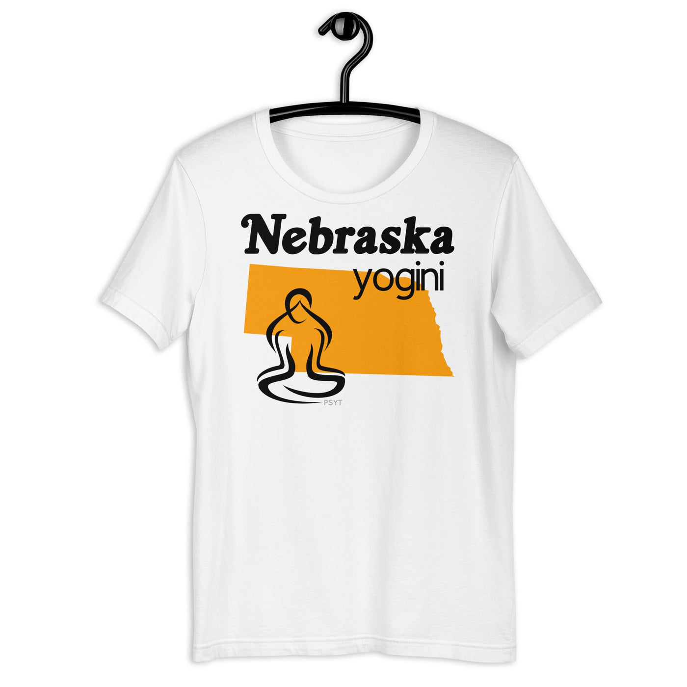 Nebraska Map Yogini Light Shirt