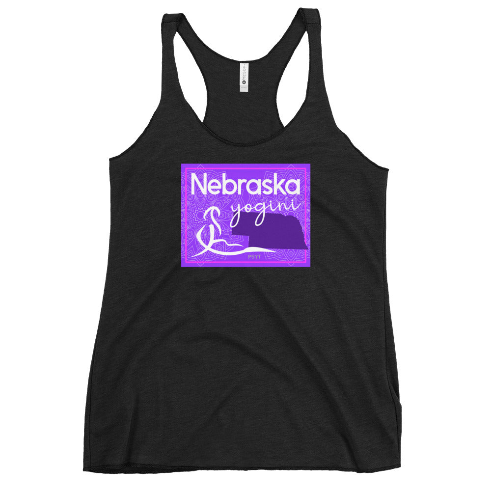 Nebraska Yogini Mandala Tank Top