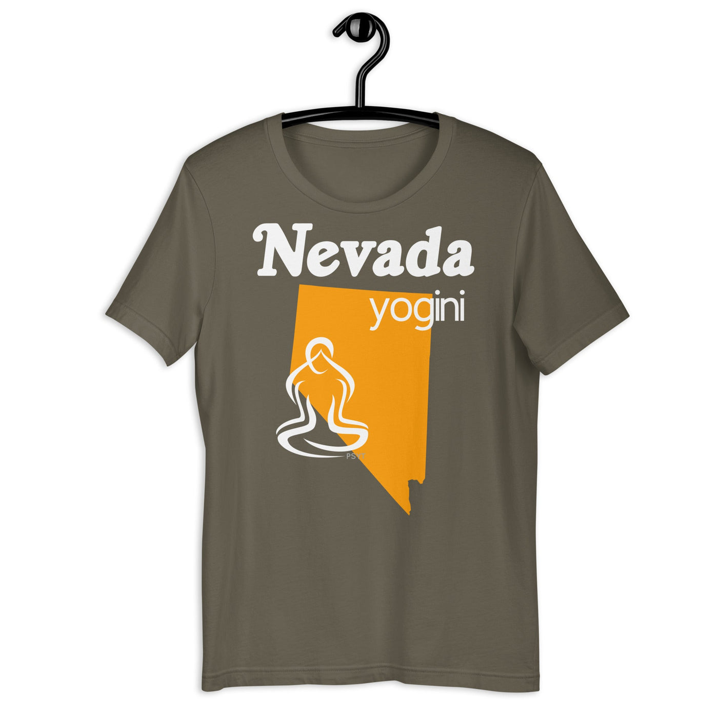 Nevada Map Yogini Dark Shirt