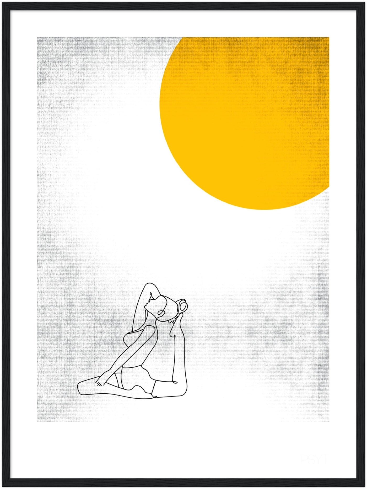 New Dawn Yogini #1 Wood Frame