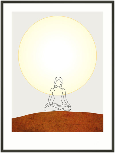 New Dawn Yogini #3 Metal Frame