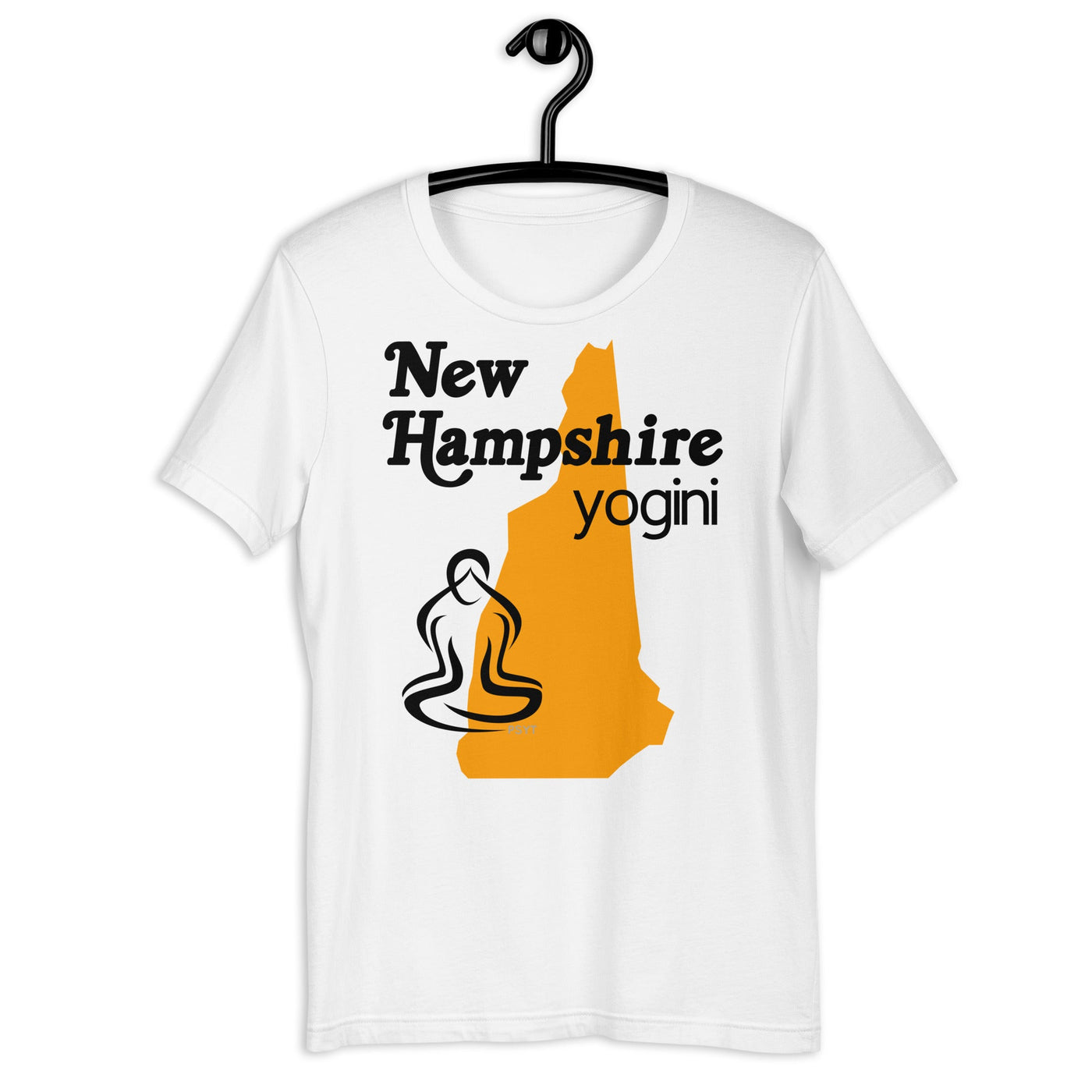 New Hampshire Map Yogini Light Shirt