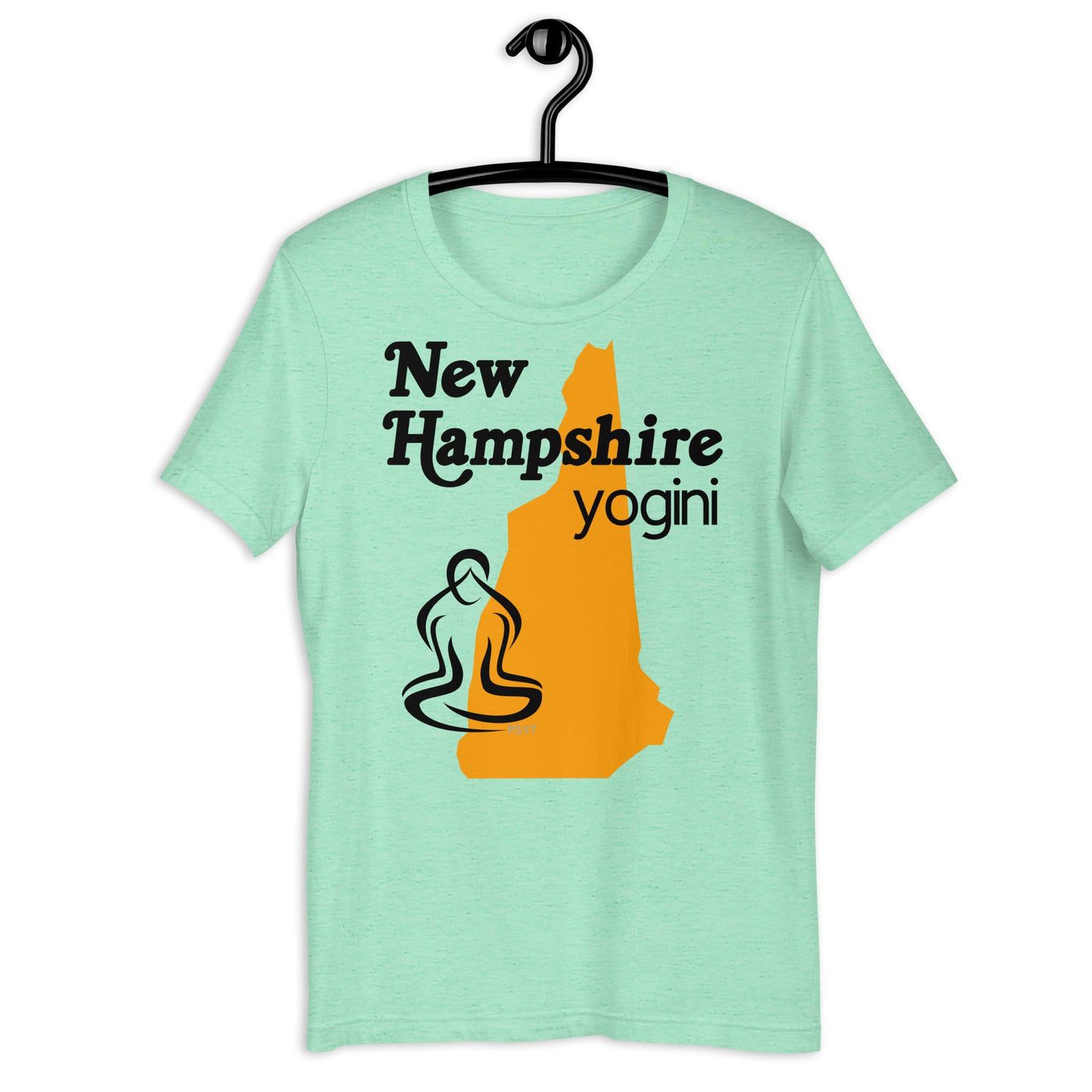 New Hampshire Map Yogini Light Shirt